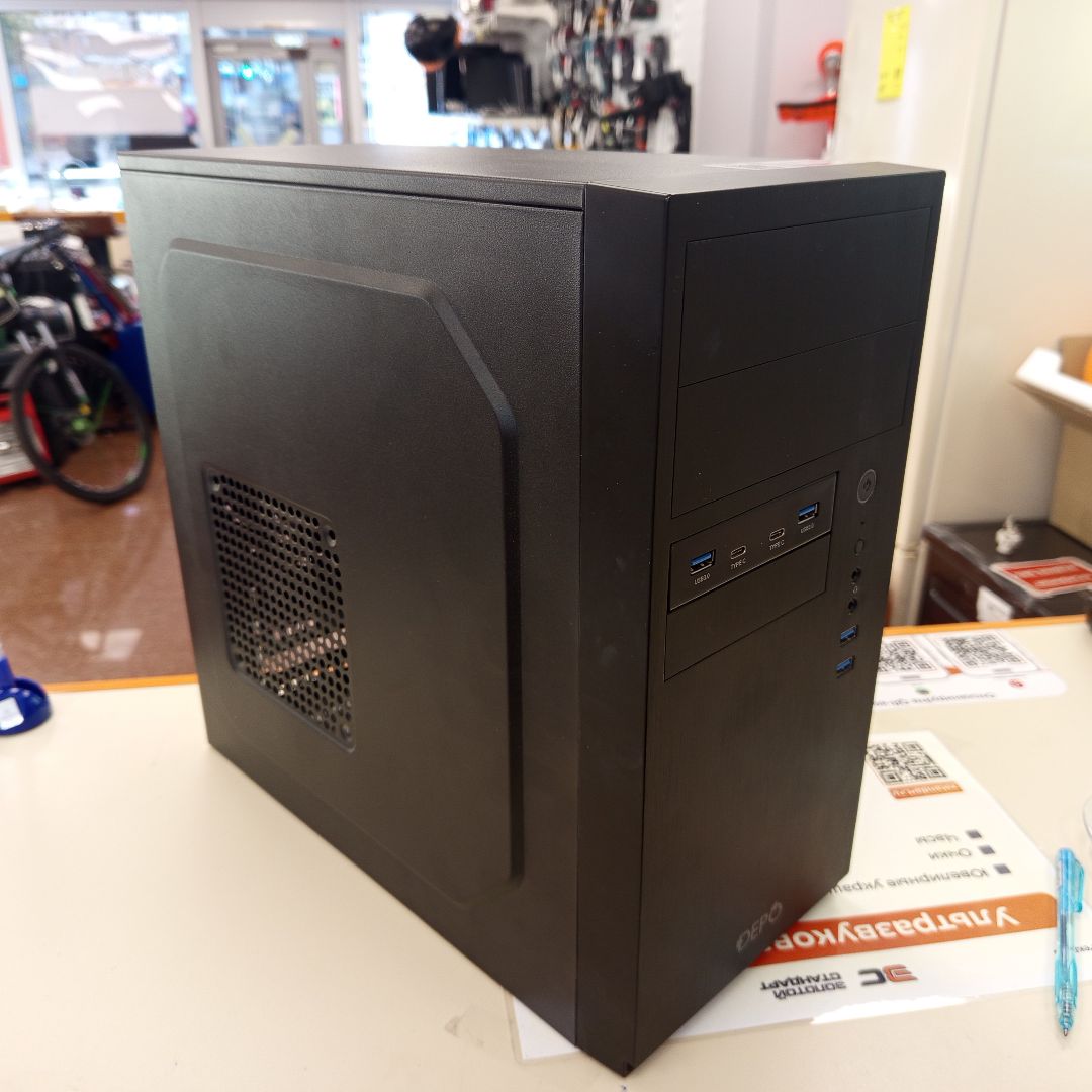Системный блок DEPO; Ryzen 5 3600, GeForce GT 730, 8 Гб, 512 GB, Нет