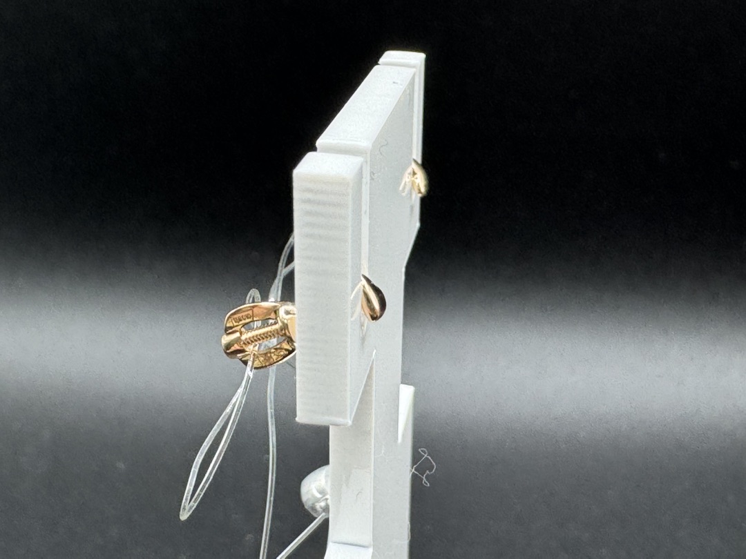 СЕРЬГИ ПУСЕТЫ без камня (Au 585)