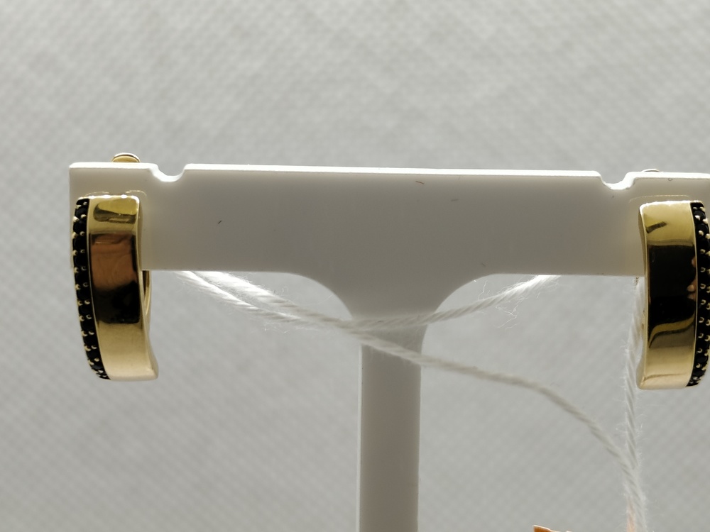 СКМИ585 СЕРЬГИ С КАМНЯМИ (Au 585)