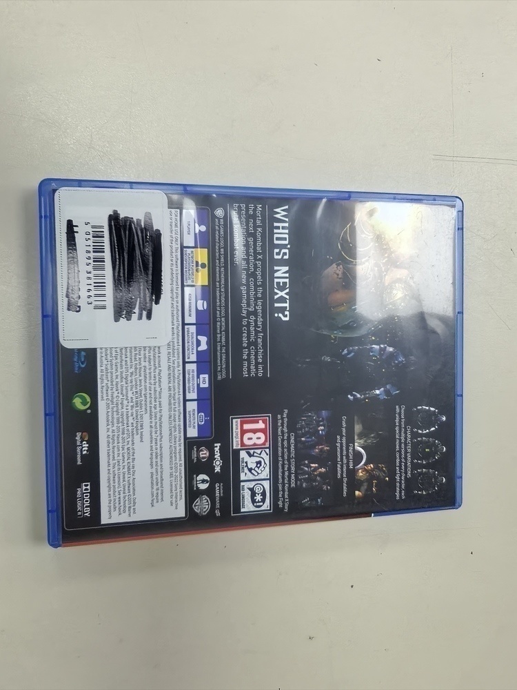 Игра Playstation 4 Mortal Kombat X