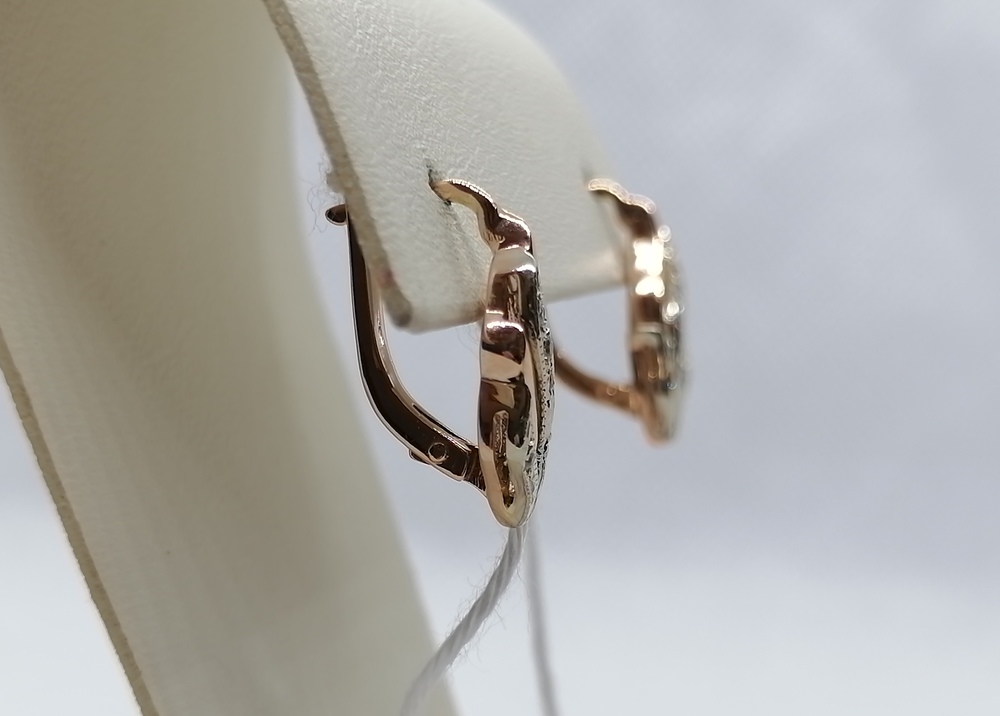 СЕРЬГИ С КАМНЯМИ (Au 585)