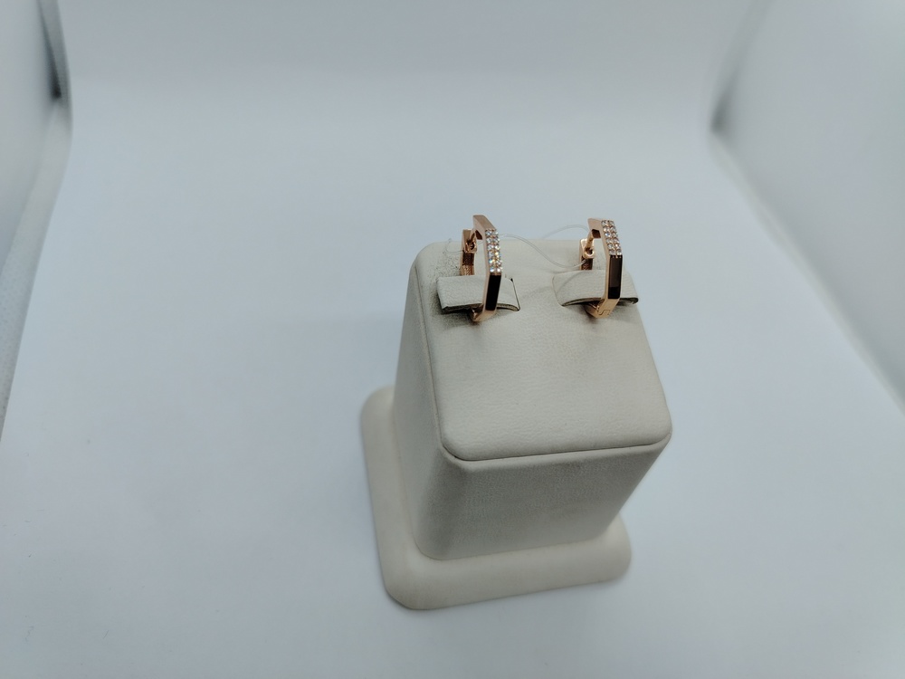 СЕРЬГИ С КАМНЯМИ (Au 585)