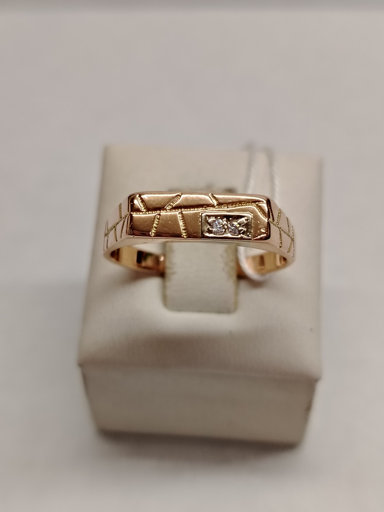 ПЕЧКМИ585 ПЕЧАТКА С КАМНЯМИ (Au 585)