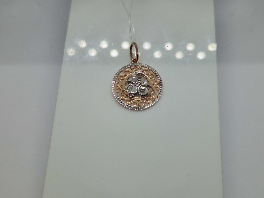 ПОДВЕСКА ЗНАК ЗОДИАКА КОЗЕРОГ (Au 585)