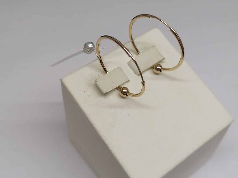 СЕРЬГИ КОНГО (Au 585)