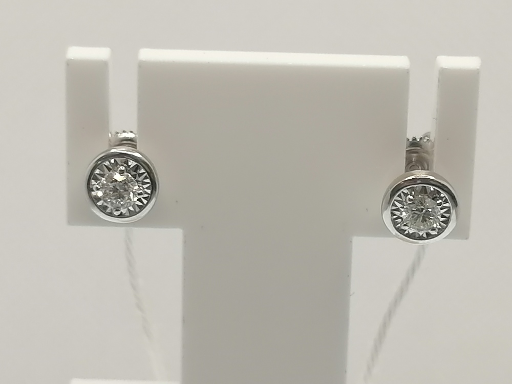 СЕРЬГИ БРИЛЛИАНТ (Au 585)