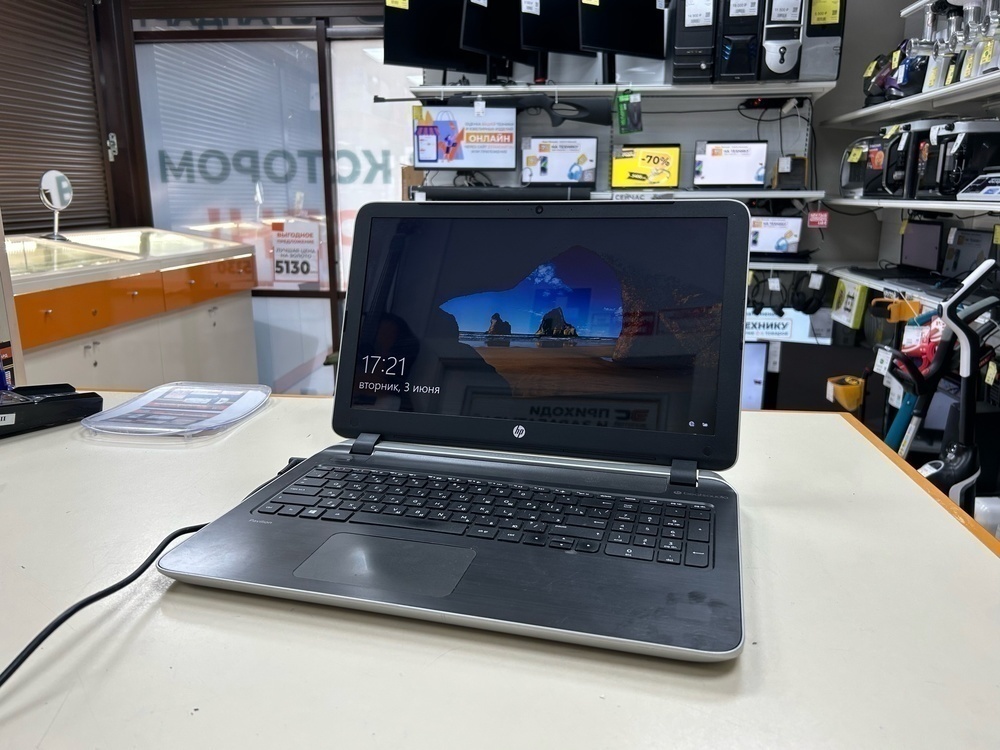 Ноутбук HP; A10-5745M, Radeon HD 8610G, 6 Гб, Нет, 250 Гб