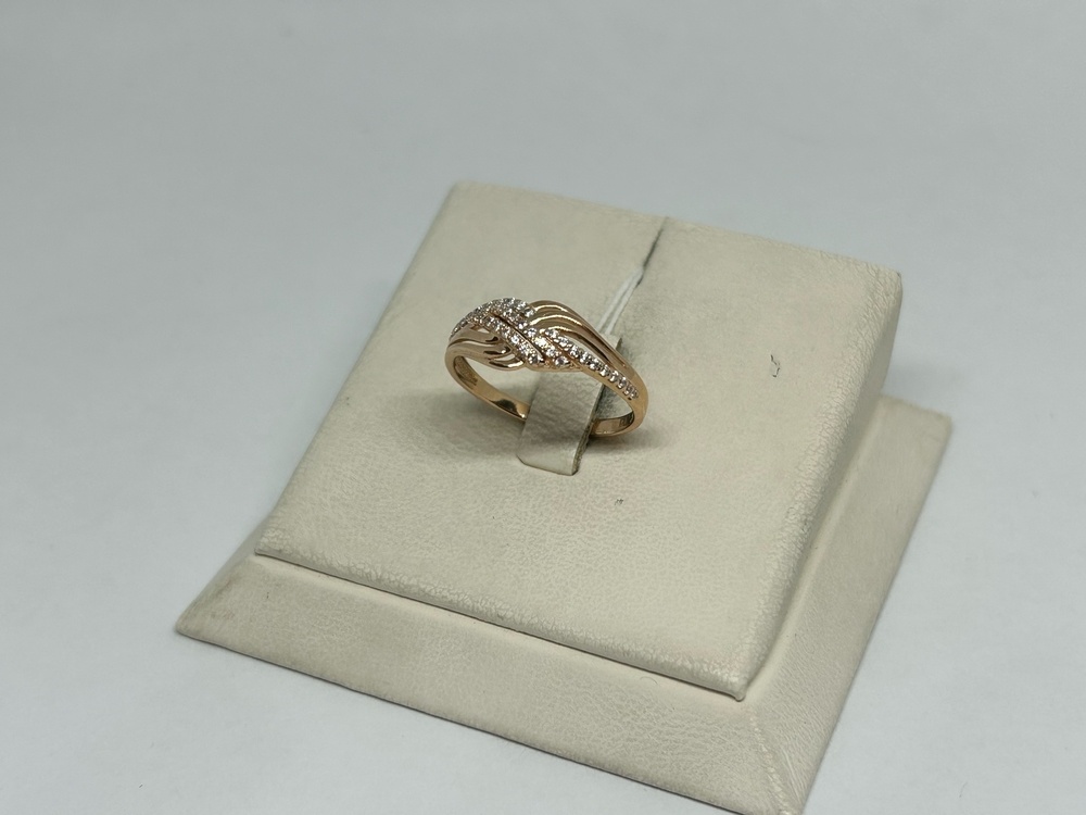 КОЛКМИ585 КОЛЬЦО С КАМНЯМИ (Au 585)