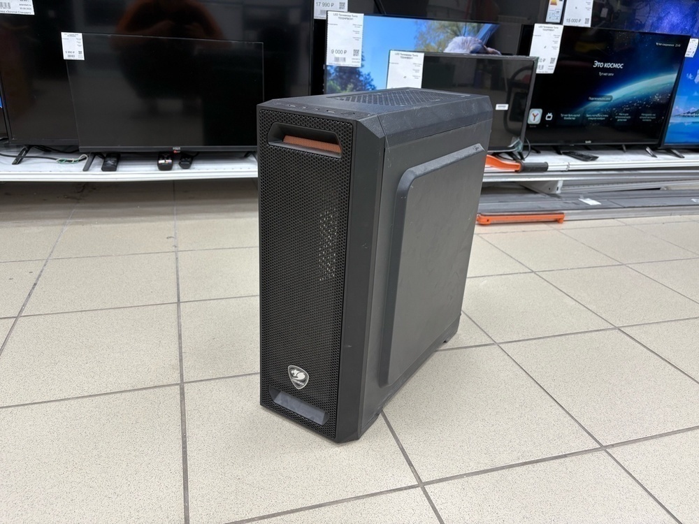 Системный блок Cougar; Ryzen 5 3400G, Radeon Vega 11, 8 Гб, 128 Гб, 1 Tb