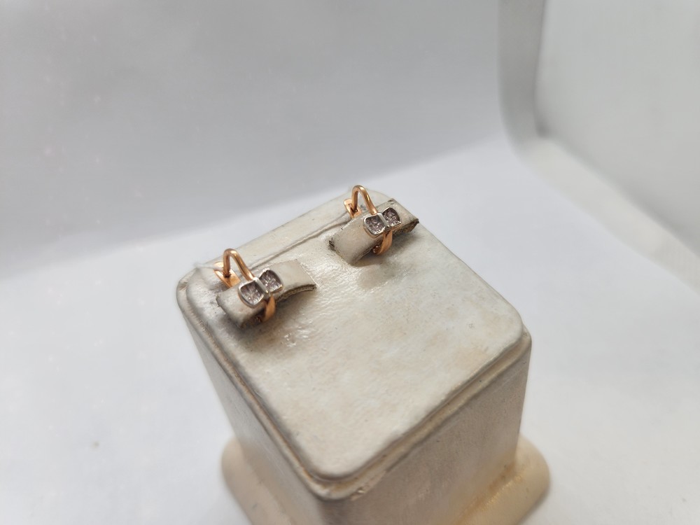 СЕРЬГИ С КАМНЯМИ (Au 585)