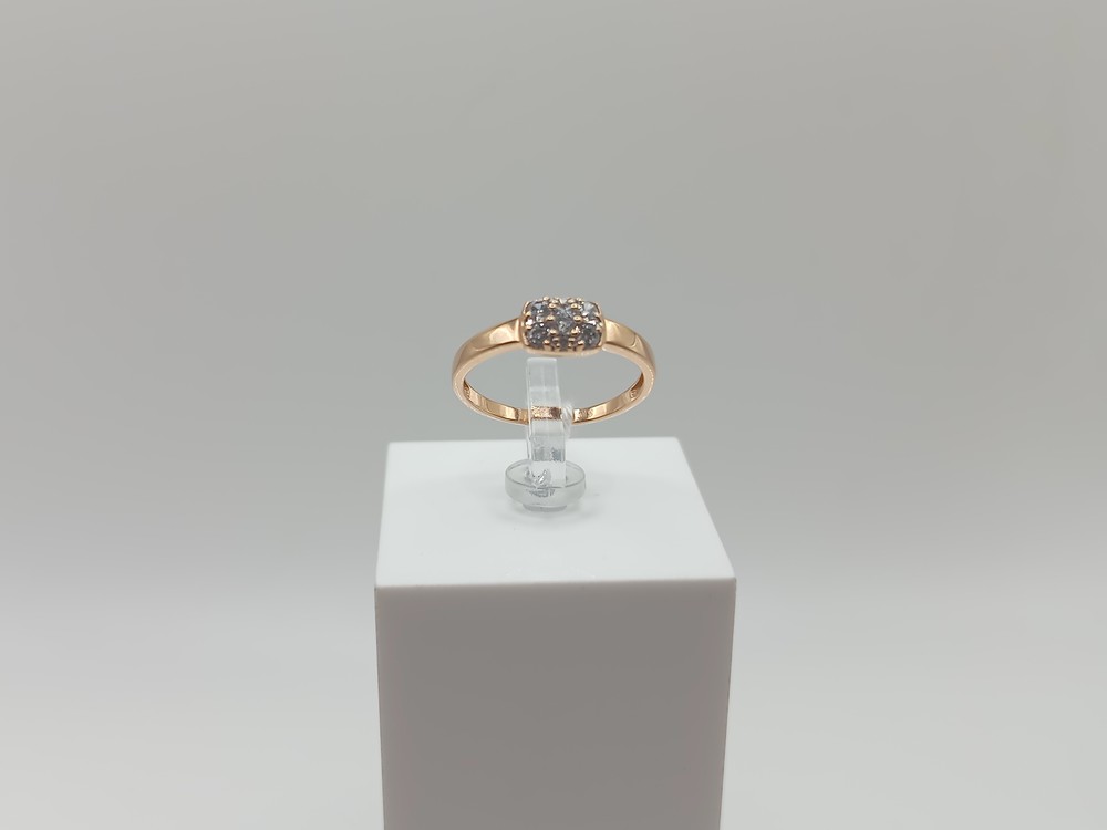 КОЛКМИ585 КОЛЬЦО С КАМНЯМИ (Au 585)