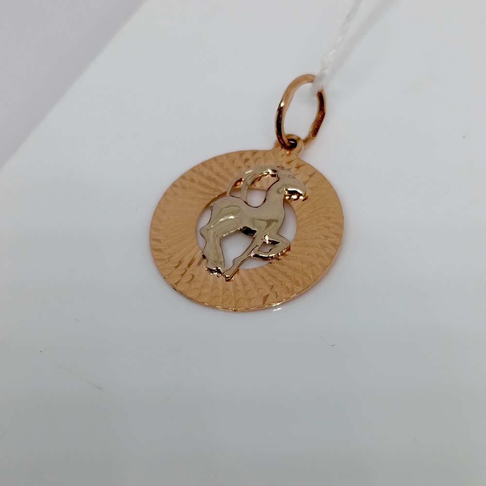 ПОДВЕСКА ЗНАК ЗОДИАКА КОЗЕРОГ Au 585