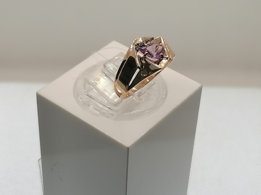 КОЛЬЦО АЛЕКСАНДРИТ (Au 585)