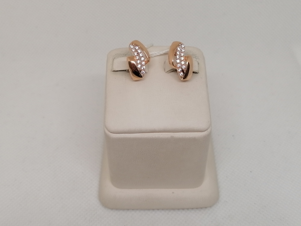 СЕРЬГИ С КАМНЯМИ (Au 585)