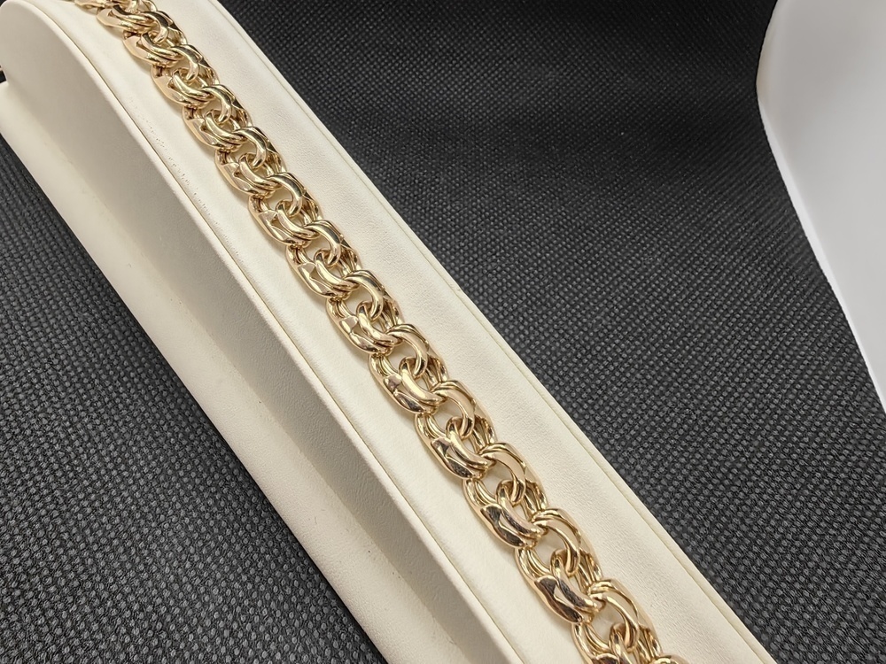 БРАСЛЕТ ПОЛНОВЕСНЫЙ Бисмарк (Au 585)