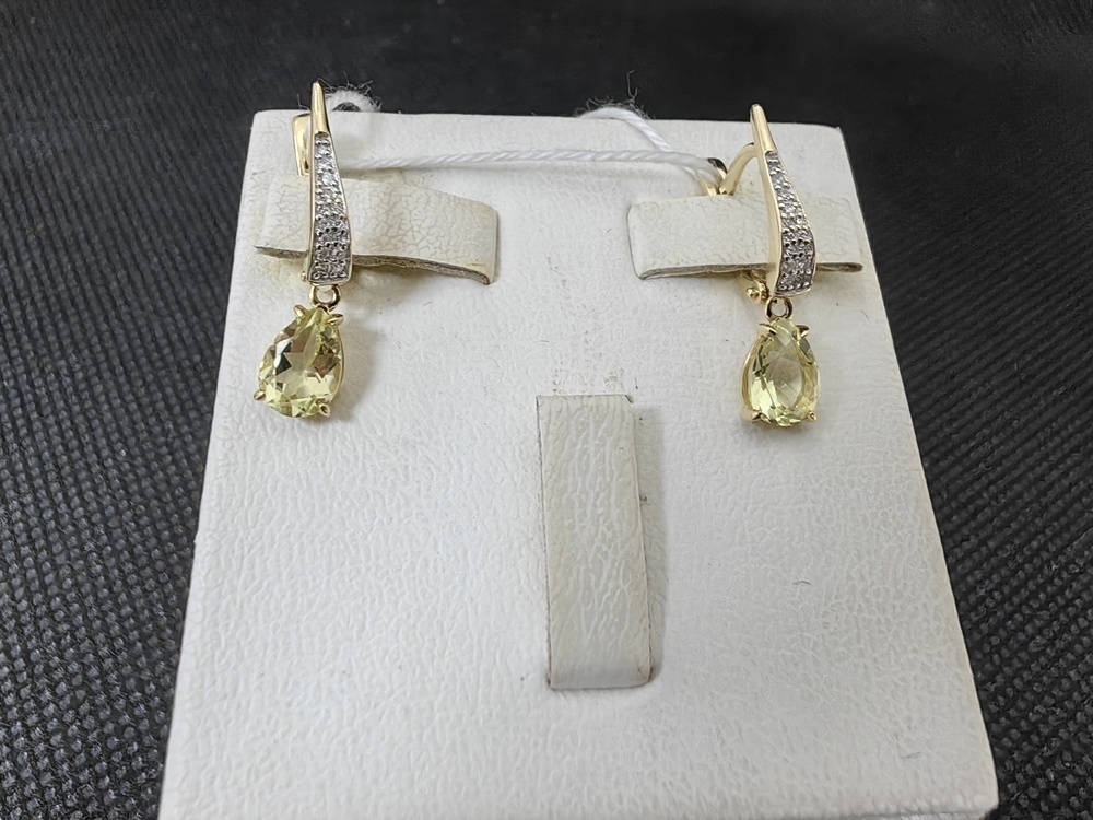 СЕРЬГИ БРИЛЛИАНТ (Au 585)