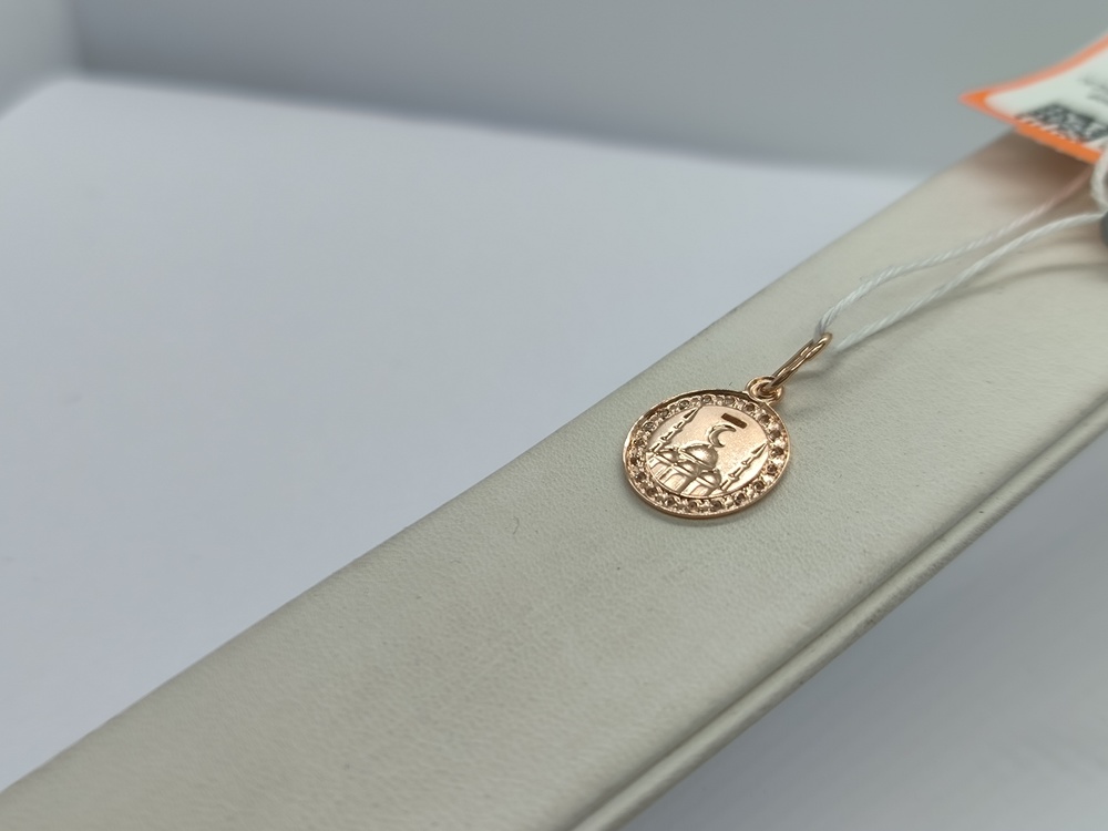 ПОДМКИ585 ПОДВЕСКА МЕЧЕТЬ С КАМНЯМИ (Au 585)