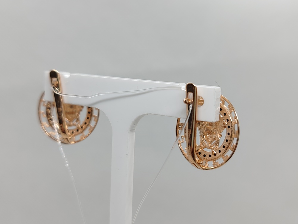 СЕРЬГИ С КАМНЯМИ (Au 585)