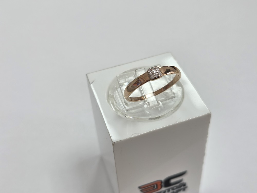 КОЛКМИ585 КОЛЬЦО С КАМНЯМИ (Au 585)