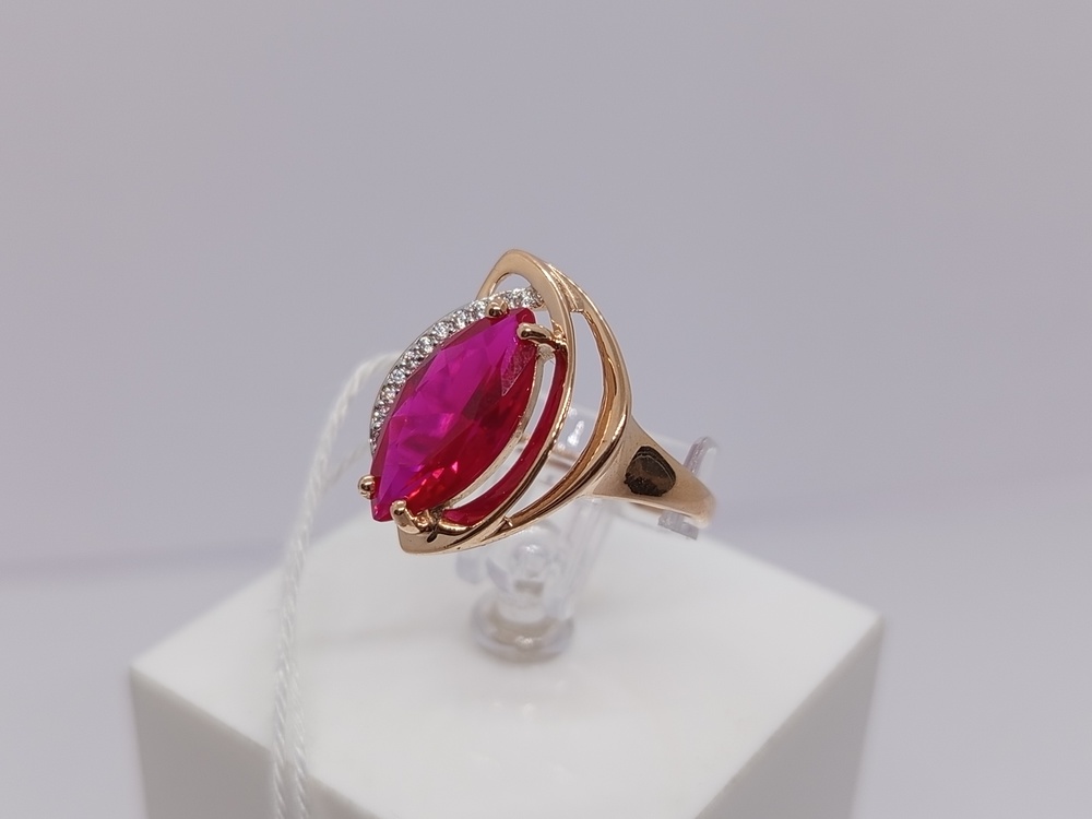 КОЛКМИ585 КОЛЬЦО С КАМНЯМИ (Au 585) КОЛКМИ585 КОЛЬЦО С КАМНЯМИ (Au 585)