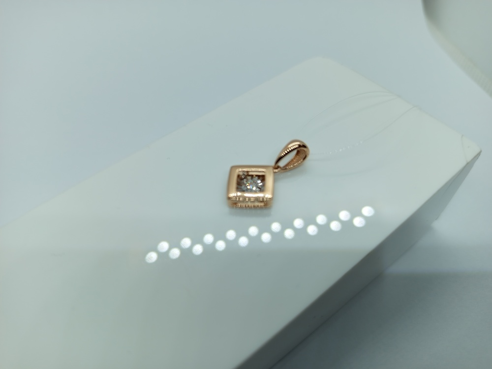 03-11-5737-11-00 ПОДВЕСКА БРИЛЛИАНТ (Au 585)