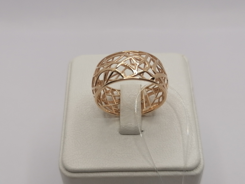 01-7433 КОЛЬЦО БЕЗ КАМНЯ (Au 585)