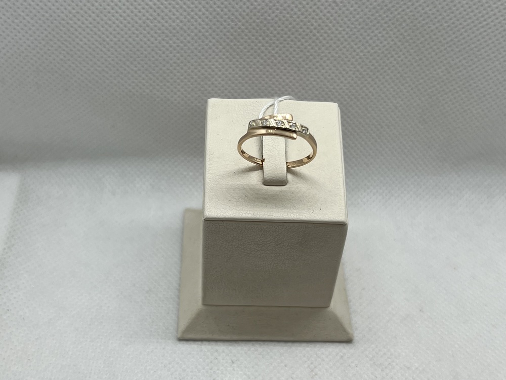 КОЛКМИ585 КОЛЬЦО С КАМНЯМИ (Au 585)