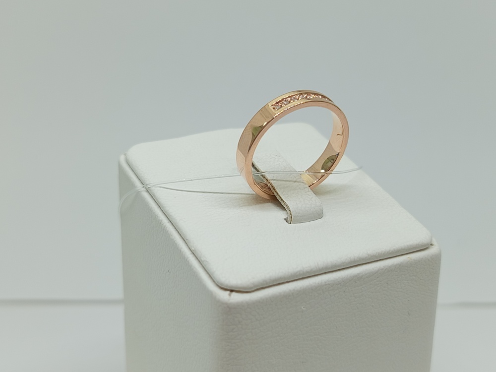 КОЛЬЦО Обручальное БРИЛЛИАНТ (Au 585)