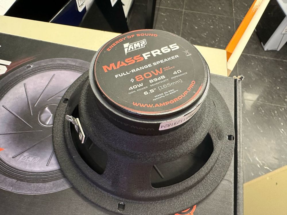 Автоакустика передняя AMP MASS FR65;