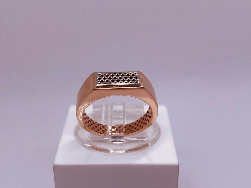 ПЕЧАТКА С КАМНЕМ (Au 585)