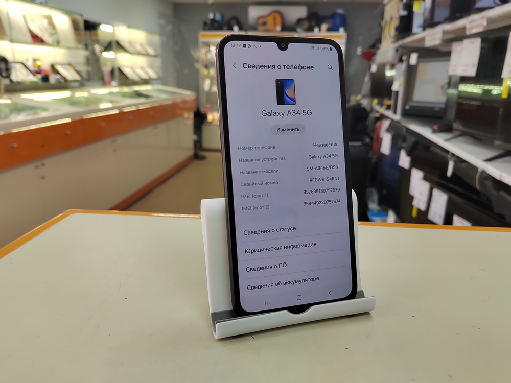 Смартфон Samsung Galaxy A34 5G 6/128