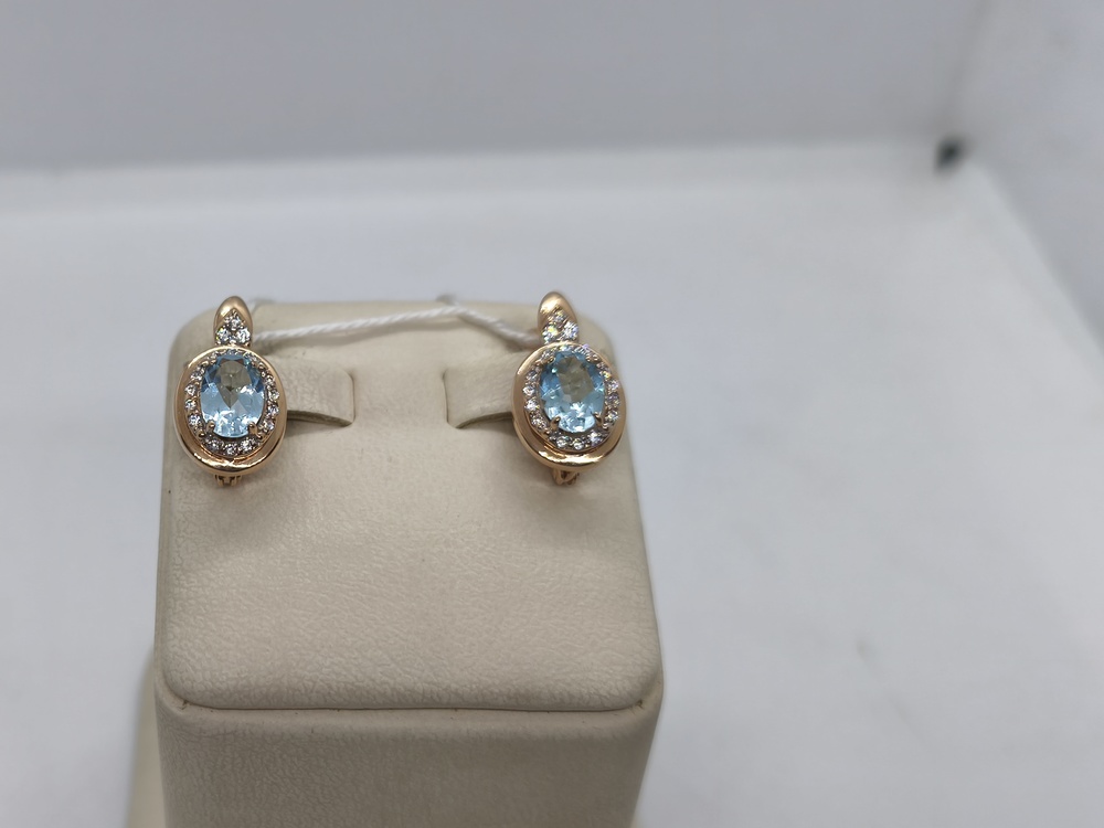 СКМИ585 СЕРЬГИ С КАМНЯМИ (Au 585) СКМИ585 СЕРЬГИ С КАМНЯМИ (Au 585)