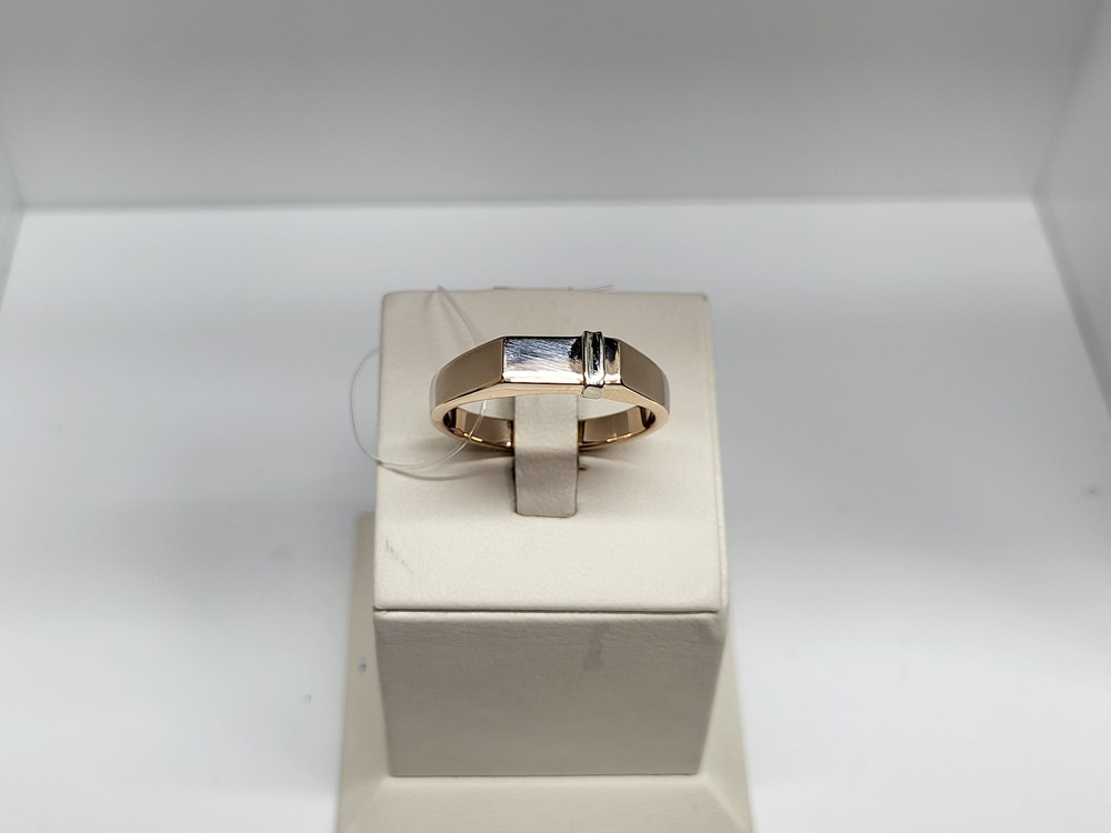 01-0049 КОЛЬЦО ПЕЧАТКА без камня (Au 585)