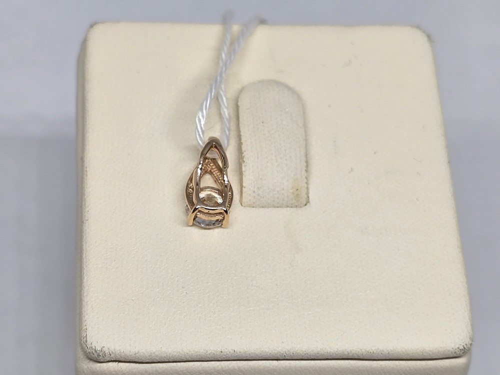 ПОДКМ585 ПОДВЕСКА С КАМНЕМ (Au 585)