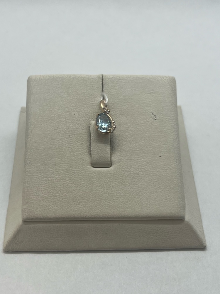 ПОДКМИ585 ПОДВЕСКА С КАМНЯМИ (Au 585)