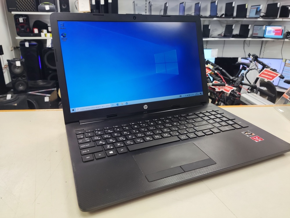 Ноутбук HP; Ryzen 3 3200U, Radeon Vega 3, 4 Гб, 500 Гб, Нет
