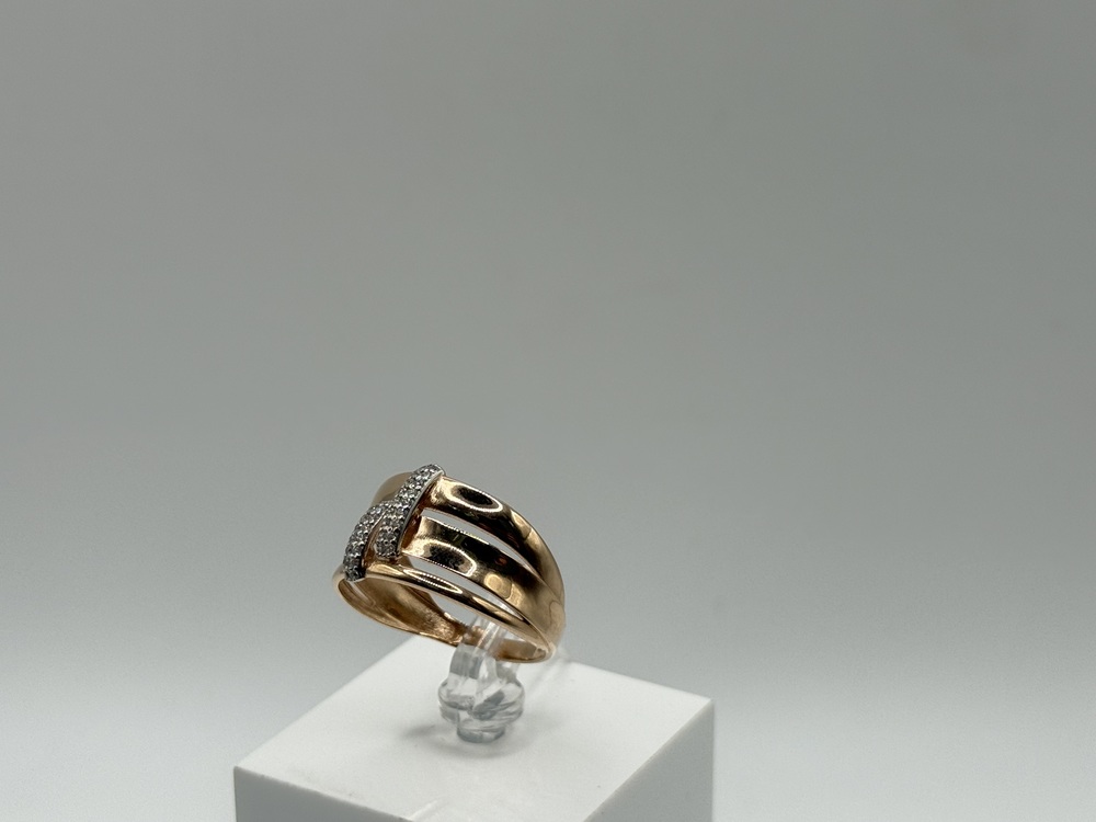 КОЛКМИ585 КОЛЬЦО С КАМНЯМИ (Au 585)