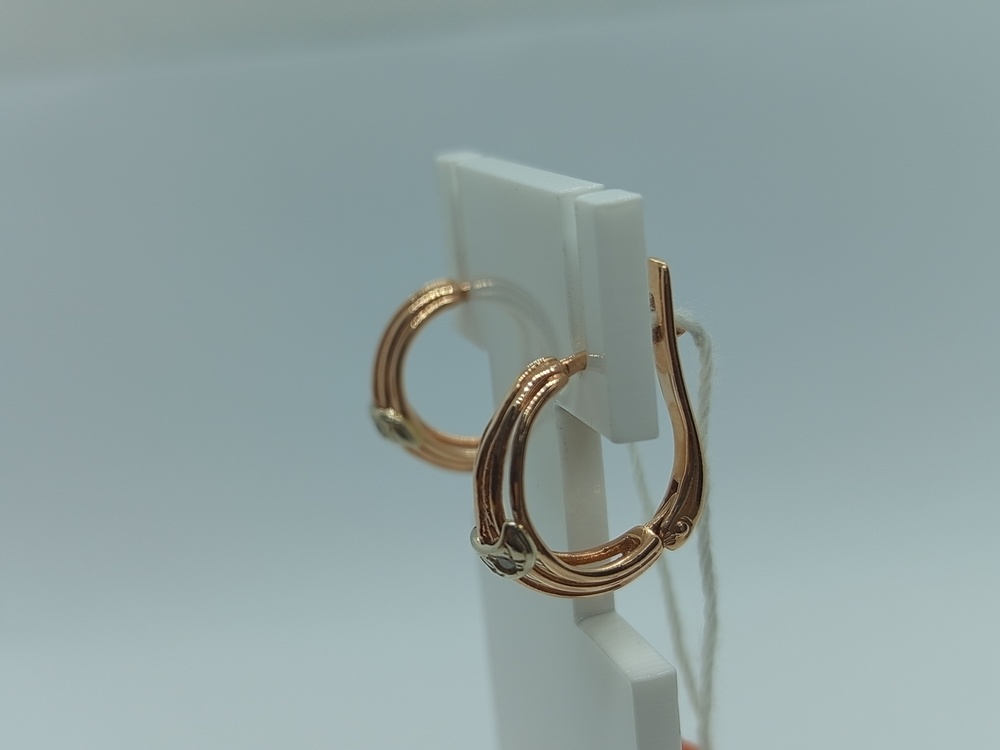 СЕРЬГИ С КАМНЯМИ (Au 585)