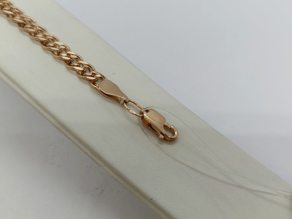 БРАСЛЕТ ПУСТОТЕЛЫЙ Нона (Au 585)