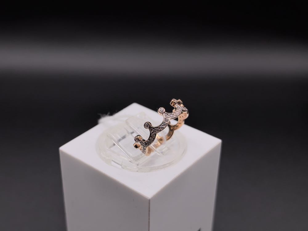 КОЛКМИ585 КОЛЬЦО С КАМНЯМИ (Au 585)