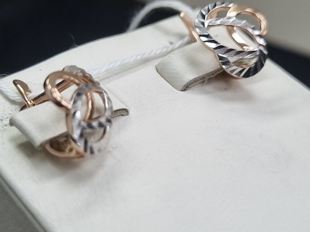 СЕРЬГИ БЕЗ КАМНЯ (Au 585)