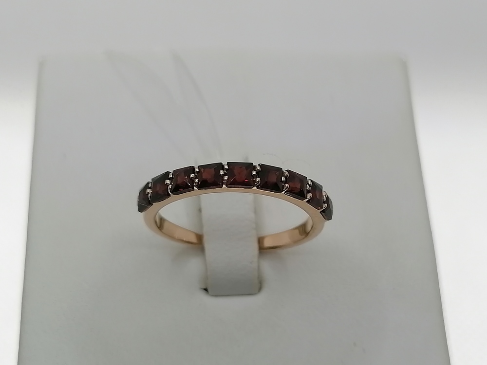 КОЛЬЦО ГРАНАТ (Au 585)