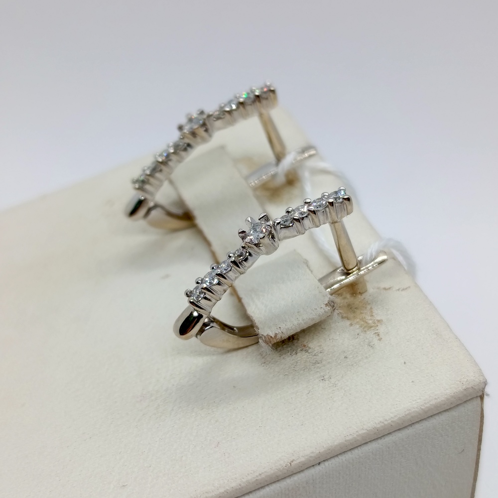 СЕРЬГИ БРИЛЛИАНТ (Au 585)