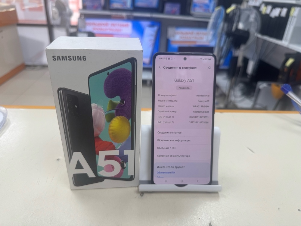 Смартфон Samsung Galaxy A51 6/128