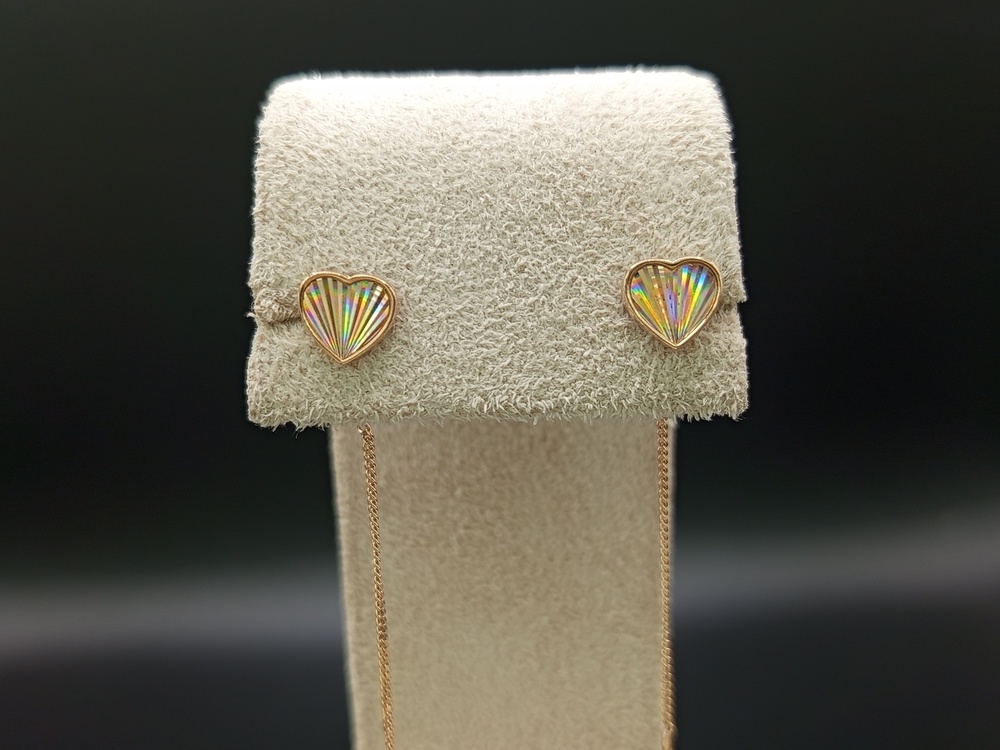 СЕРЬГИ ПРОДЕВКИ без камня (Au 585)