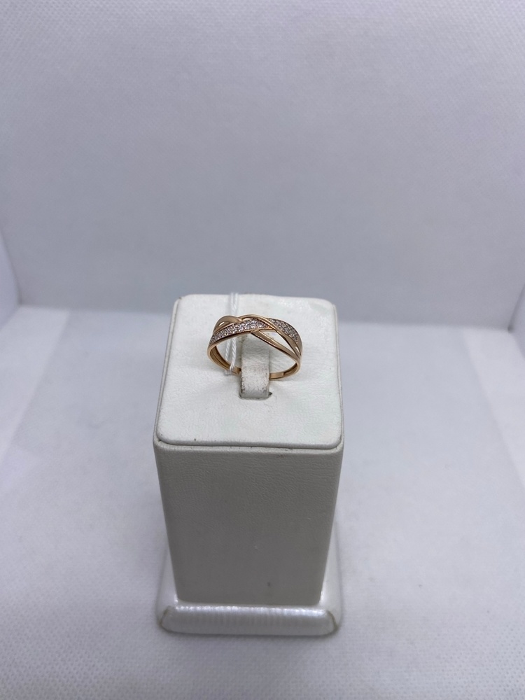 КОЛКМИ585 КОЛЬЦО С КАМНЯМИ (Au 585)