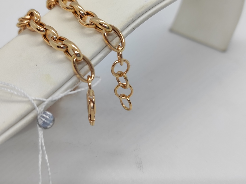 Т-16328 БРАСЛЕТ ФАНТАЗИЯ без камня (Au 585)