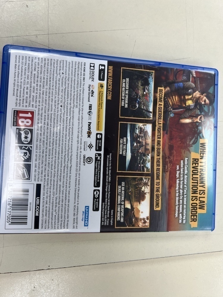 Игра Playstation 5 Farcry 6