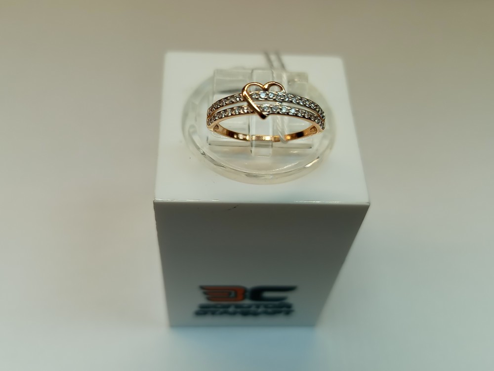 КОЛКМИ585 КОЛЬЦО С КАМНЯМИ (Au 585)