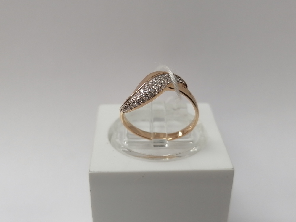 КОЛКМИ585 КОЛЬЦО С КАМНЯМИ (Au 585)